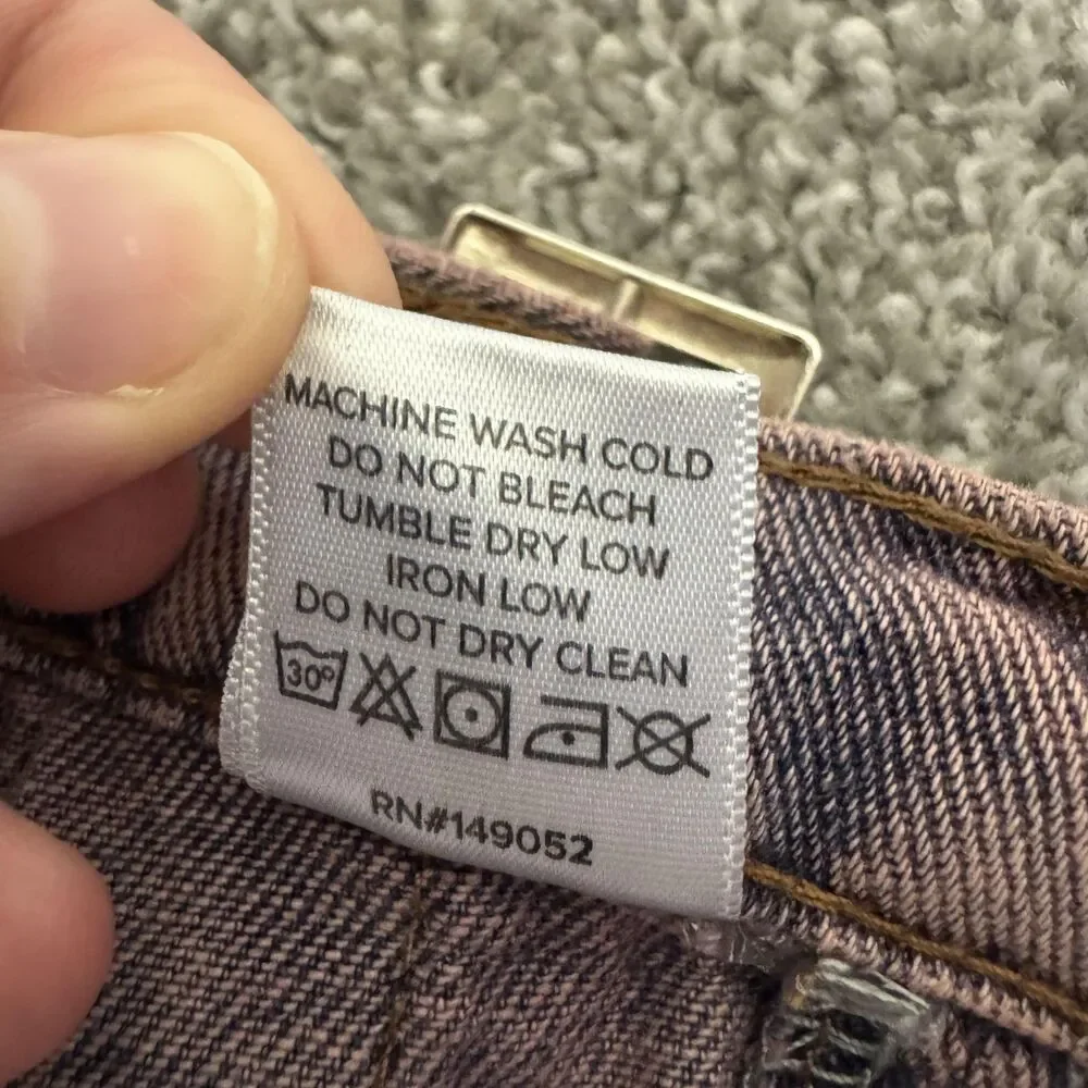 Fashion Nova Skirt Womens XL Pink Denim Pleated Mini Belted Raw Hem Micro Grunge - Picture 8 of 11